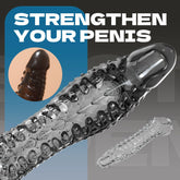 New lengthed thickened wolf teeth shaped vibrating dildo for couple